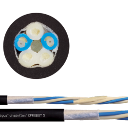 visoko fleksibilan kabl Chainflex za robote CFROBOT5 optički kabl TPE iz igus-a