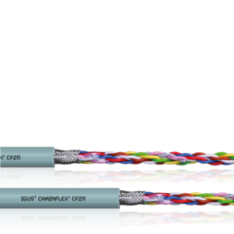 unutrašnjost Chainflex® CF211 PVC kabla za prenos podataka