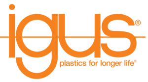 igus orange logo plastics for longer life