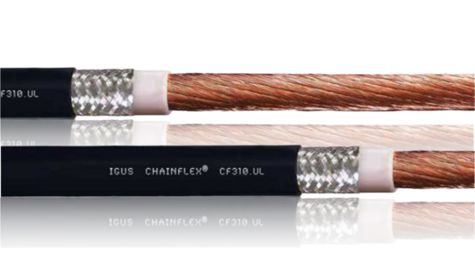 Unutrašnjost Chainflex® CF310.UL motornog kabla TPE