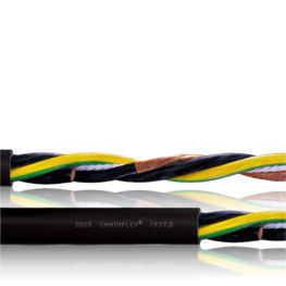 Unutrašnjost Chainflex® CF37.D motornog kabla TPE