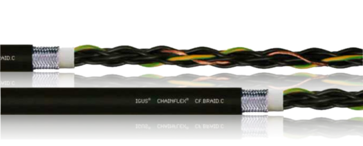 unutrašnjost Chainflex® CFBRAID i CFBRAID.C kabla