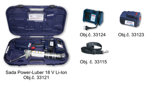 Power-Luber 18 V Li-Ion set